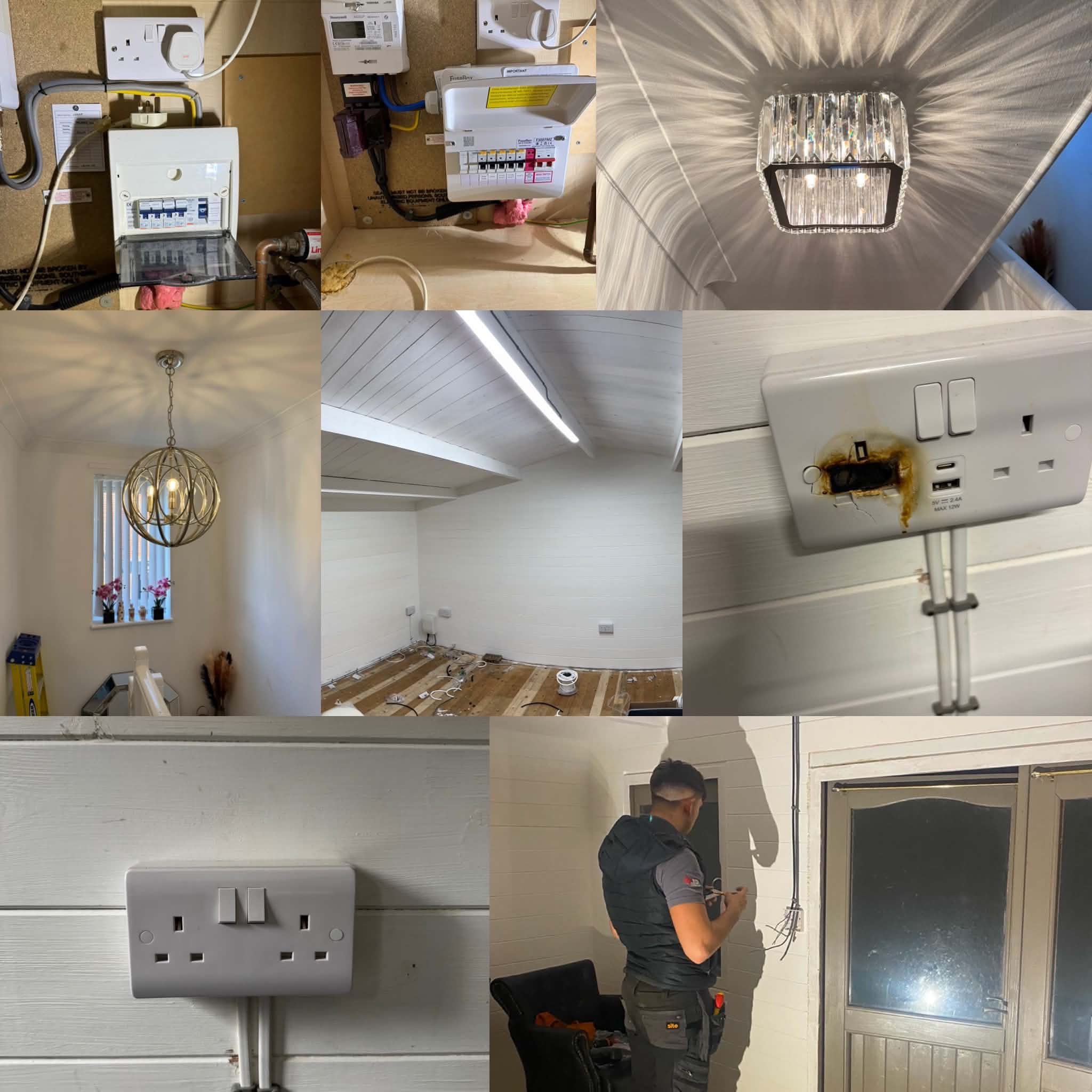 Recent electrical installation work